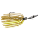 Strike King Rattling Thunder Cricket Bladed Jig, 3/8oz, 2.5in, Green Pumpkin Chartreuse, 12-36308