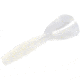 Strike King Rage Baby Menace Fishing Lure, Soft Plastic Grub, Glacier, 3in, 9-Pack, RGBM-260, RGBM-260