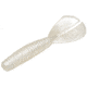 Strike King Rage Baby Menace Fishing Lure, Soft Plastic Grub, Pearl, 3in, 9-Pack, RGBM-84, RGBM-84