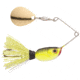 Strike King Rocket Shad Spinnerbait Fishing Lure, Chartreuse, 1/2oz, RS12-1, RS12-1