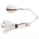 Strike King Rocket Shad Spinnerbait Fishing Lure, White, 3/8oz, RS38-12, RS38-12
