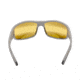 Strike King S11 Optics Sunglasses, Bi-Gradient Yellow Spotlight Lens, Caddo Matte Grey, SG-S1179
