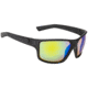 Strike King S11 Optics Clinch Sunglasses, Matte Black Frame, Multi Layer Green Mirror, Amber Base Lens, SG-S11401