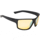 Strike King S11 Optics Clinch Sunglasses, Matte Black Frame, Yellow Silver Mirror Lens, SG-S1140