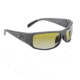 Strike King S11 Optics Sunglasses, Bi-Gradient Yellow Spotlight Lens, Okeechobee Matte Grey, SG-S11602