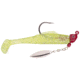 Strike King Speckled Trout Magic Fishing Lure, Prerigged Soft Plastic Saltwater Swimbait, Chartreuse Silver Red Head, 1/4oz, STM14-841, STM14-841
