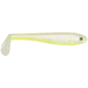 Strike King Shadalicious Fishing Lure, Soft Plastic Swimbait, Pearl Chartreuse Belly, 5 1/2in, 5-Pack, SHDLC5.5-518, SHDLC5.5-518