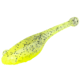 Strike King Shadpole XL Softbait, 10 pack, 2.5in, Monkey Shine, 12-36415