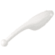 Strike King Shadpole XL Softbait, 10 pack, 2.5in, White, 12-36422