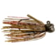 Strike King Bitsy Football Fishing Jig, 46B - Green Pumpkin Craw, 1/2oz, BFBJ12-46B