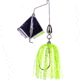 Strike King Swinging Sugar Buzz Jointed Buzzbait, Super Chartreuse, 1/4oz, 1 Pack, SSB14-201