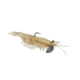 Strike King Tidal Shrimp Fishing Lure, Pre-rigged Soft Plastic Shrimp Bait, Durable Mesh Tail, 2/0 Single Hook, 3 1/2in, 1/4oz, Gold Rush, PRSSW3-519