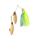 Strike King Tour Grade Bottom Dweller Spinnerbait, Chartreuse / Powder with Blue Back, 3/4oz, TGBDWEL34-561