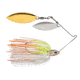 Strike King Tour Grade Spinnerbait Compact, Spinnerbait Fishing Lure, Cole Slaw, 1/2oz, TGSBC12WW-220, TGSBC12WW-220