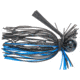 Strike King Tour Grade Football Finesse Jig, Football Jig Fishing Lure, Black and Blue, 3/8oz, TGFFJ38-2, TGFFJ38-2