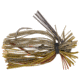 Strike King Tour Grade Football Finesse Jig, Football Jig Fishing Lure, Green Pumpkin Craw, 1/4oz, TGFFJ-46, TGFFJ-46