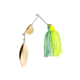 Strike King Tour Grade Heavy Cover Spinnerbait, Chartreuse / Powder with Blue Back, 1/2oz, TGHCSB12CW-561