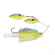 Strike King Tour Grade Painted Blade Spinnerbait, Bass Fishing Lure, Chartreuse Sexy Shad, 1/2oz, TGSB12WW-538P, TGSB12WW-538P