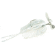 Strike King Tour Grade Rage Blade Swim Jig, 1/2 oz, Super White,1pk, TGRB12-204
