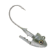 Strike King Tour Grade Rage Swimmin’ Head Fishing Lure, Precision Weighted Swimbait Jighead, 3/0 Medium Wire Hook, 1/4oz, KVD Magic, TGRGSH14-141