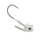Strike King Tour Grade Rage Swimmin’ Head Fishing Lure, Precision Weighted Swimbait Jighead, 3/0 Medium Wire Hook, 1/4oz, Pearl White, TGRGSH14-84