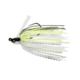 Strike King Tour Grade Tungsten Compact Swim Jig, Chartreuse Shad, 1/4oz, TGTSJ14-598