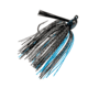 Strike King Tour Grade Tungsten Compact Swim Jig, Pro Black/Blue, 1/4oz, TGTSJ14-316
