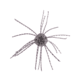 Strike King Tumbleweed Floating Softbait, 4 pack, 3in, Prism Smoke, 12-36252