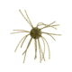 Strike King Tumbleweed Floating Softbait, 4 pack, 3in, Watermelon Red Flake, 12-36251