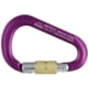 Stubai HMS PRO EasyLock Carabiner, Violet, 977781VI