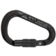 Stubai HMS PRO EasyLock Carabiner, Black, 977742