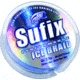 Sufix Performance Ice Braid Line 4lb 75Yds Glacier Blue, 664-004GB