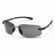 Suncloud Excursion Sunglasses Black Frame Gray Polarized Polycarbonate Lens S-EXPPGYBK