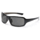 Suncloud Habit Sun Glasses, Black Backpaint Frame, Gray Polarized Polycarbonate Lens S-HBPPGYBP