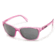 Suncloud Polarized Optics Flutter Sunglasses - Fuschia Print Frame/Gray Polarized Polycarbonate Lens S-FEPPGYFC