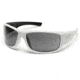 Suncloud Polarized Optics Impulse Sunglasses - White Backpaint Frame, Gray Polarized Polycarbonate Lenses S-IMPPGYWT