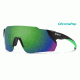 Smith Optics Attack Max Sunglasses, Matte Black Reactor, ChromaPop Sun Green Mirror, 390344
