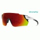 Smith Optics Attack Max Sunglasses, Matte White, ChromaPop Sun Red Mirror, 390360