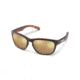 Suncloud Polarized Optics Cinco, Color - Black Havana Backpaint, Lens Color - Polar, 2023302GV55DE