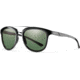 Suncloud Polarized Optics Clayton Sunglasses-Black-Photochromic ChromaPop Polarized Grey Green