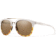 Suncloud Polarized Optics Clayton Sunglasses White Fade Tortoise/Brown Carbonic TLT Lenses CYPCBRWFT