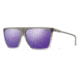 Suncloud Polarized Optics Cornice Sunglasses-Smoke-Purple Sol-X Carbonic
