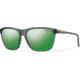 Suncloud Polarized Optics Delano Sunglasses Matte Smoke/Green Sol-X Carbonic TLT Lenses DAPCGMMS