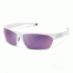 Suncloud Polarized Optics Detour Polycarbonate Sunglasses, White/Purple Mirror, S-DTPPPRMWT
