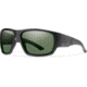 Suncloud Polarized Optics Dragstrip Sunglasses Matte Black/Polar Gray Green ChromaPop Lenses DGRPGNMB