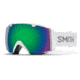 Suncloud Polarized Optics I/O Goggles-White-Green Sol-X Mirror