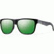 Suncloud Polarized Optics Lowdown Sunglasses Matte Black/Green Sol-X Carbonic TLT Lenses LDPCGMMB