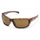 Suncloud Polarized Optics Milestone Sunglasses, Matte Tortoise, S-MIPPBRTT