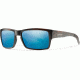 Suncloud Polarized Optics Outlier Sunglasses-Matte Tortoise-Polarized Blue Sol-X