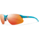 Suncloud Polarized Optics Parallel D Max Sunglasses-Teal-Red Mirror